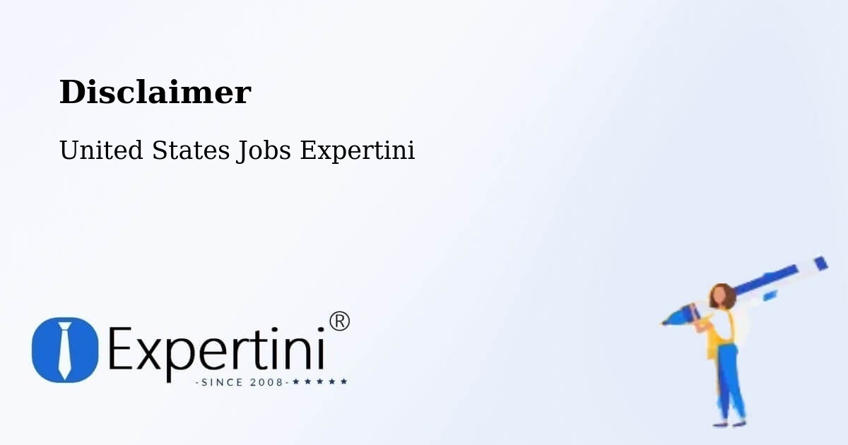 Disclaimer – Central Point - United States Jobs Expertini