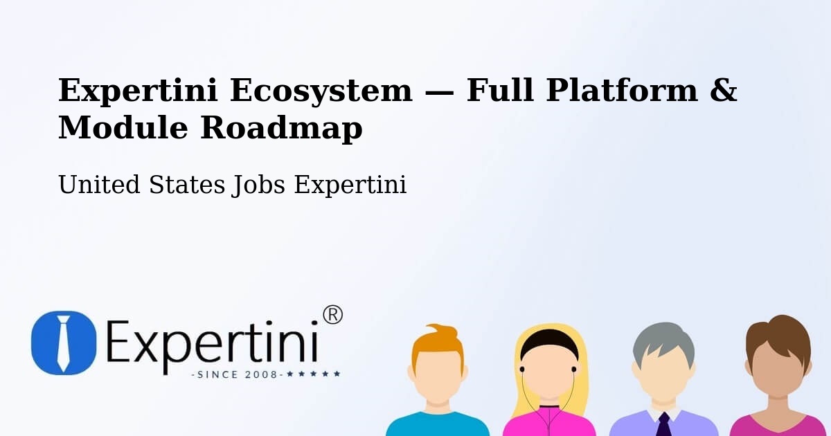 Expertini Ecosystem — Full Platform & Module Roadmap – Central Point