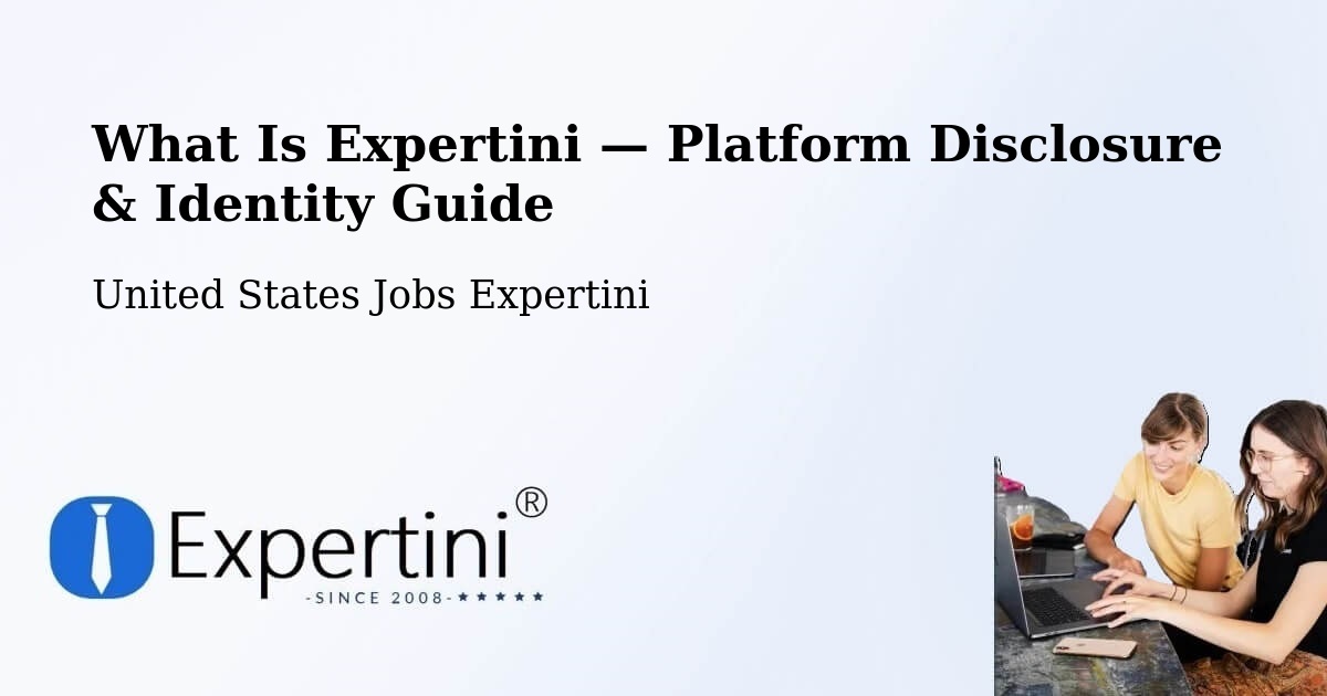 What Is Expertini — Platform Disclosure & Identity Guide – Central Point